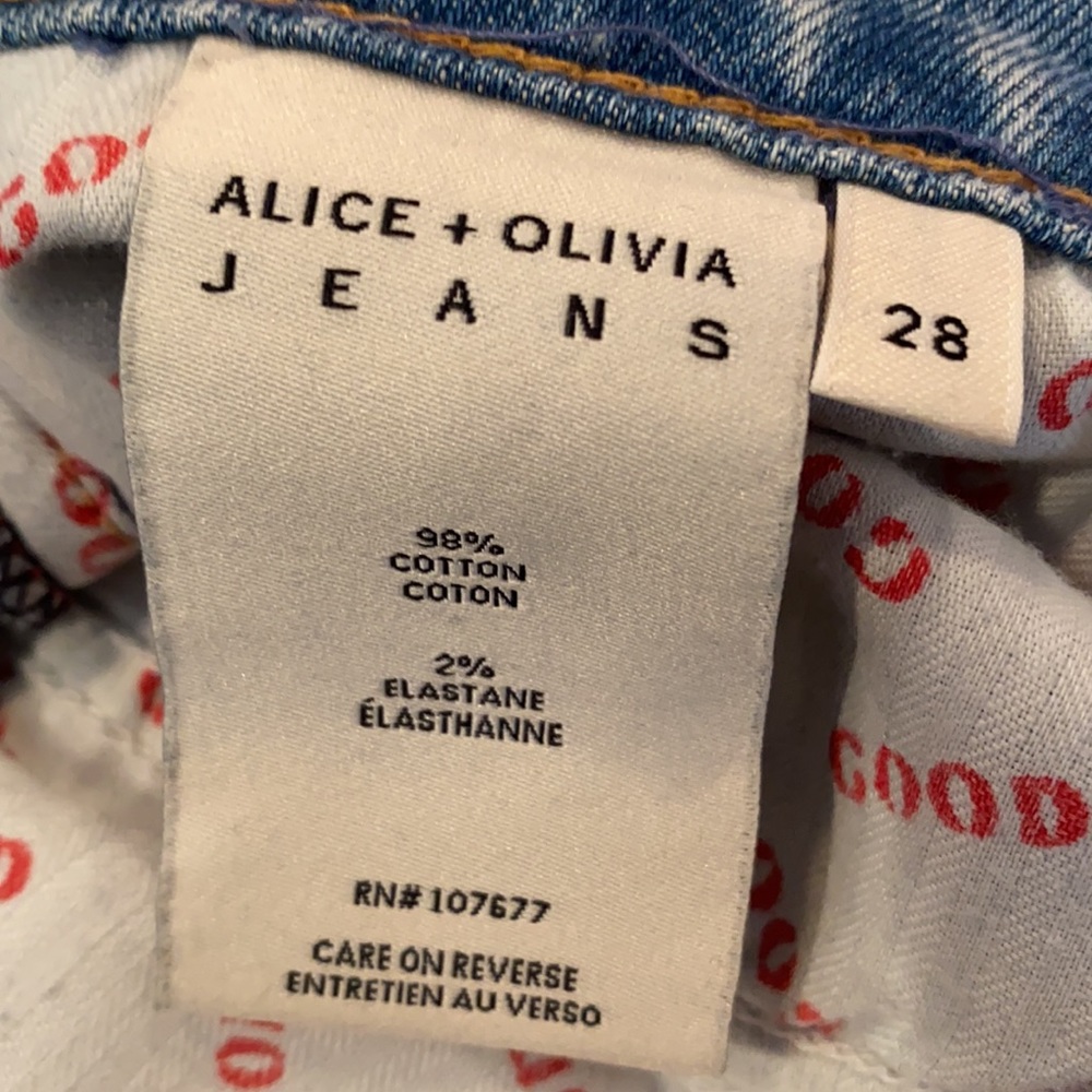 Alice + Olivia jeans - Picture 5 of 5